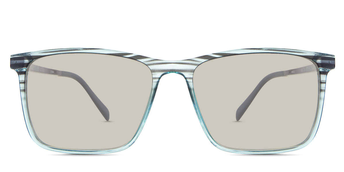 Hugo Men's Prescription Tinted Glasses - Stylish Blue Light Blocking Eyewear for Work, Gaming & Outdoor Activities