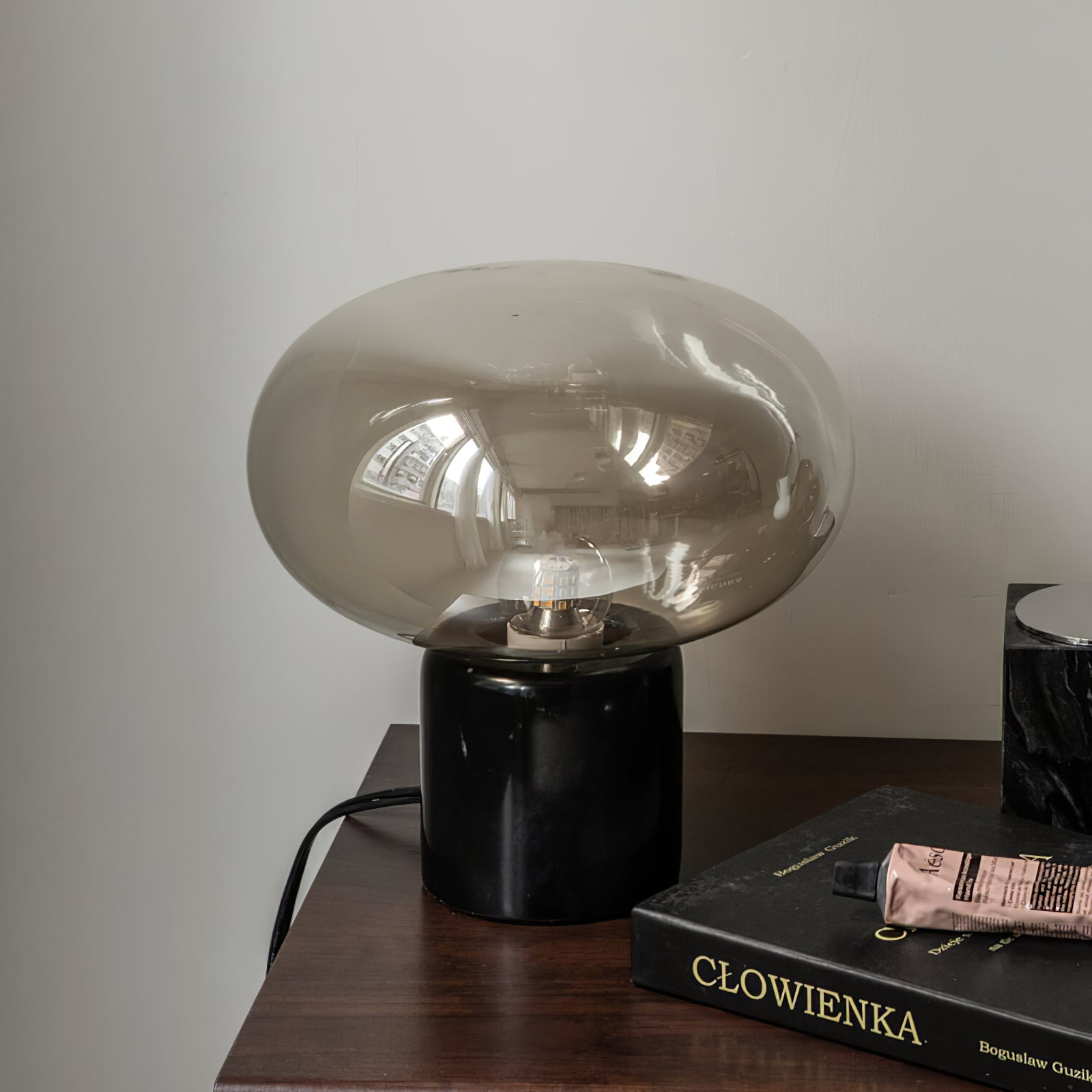 Sylvaine Table Lamp - Modern LED Bedside Lamp with USB Port, Touch Control, Dimmable Warm White Light - Perfect for Bedroom, Living Room, Office Nightstand Lighting