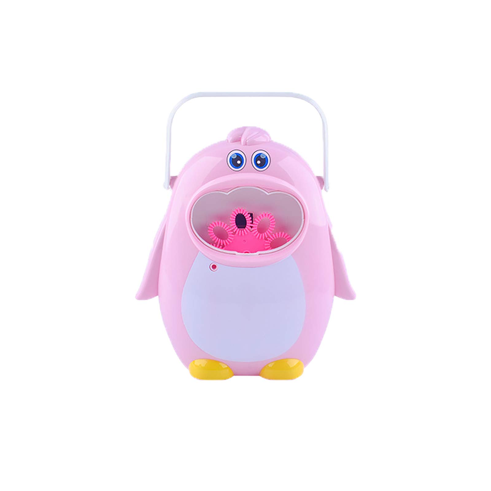 Automatic Bubble Blower Machine for Kids - Portable Bubble Maker Toy with 50ml Bubble Solution, Bubble Gun for Toddlers & Outdoor Party Fun | Perfect for Birthday Parties, Backyard Play & Summer Activities