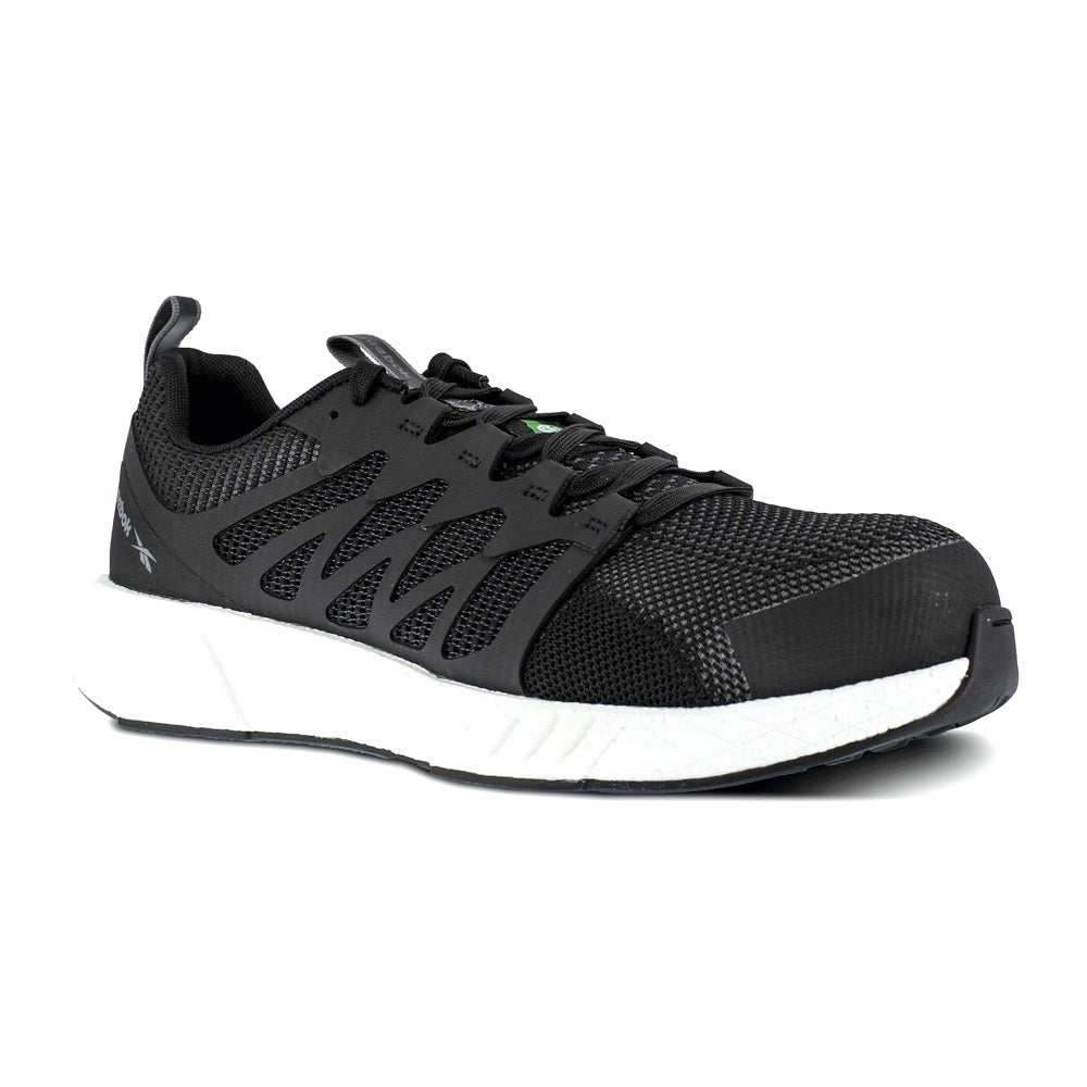 Reebok Work Fusion Flexweave Men's Composite Toe Athletic Work Shoes IB4311 - Lightweight Safety Shoes for Construction, Warehouse & Industrial Workers