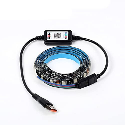 Mini Wireless RGB LED Strip Light Controller - 5V/12V/24V USB Bluetooth 4.0 for Smart Home Lighting | Bedroom, Kitchen, Party Decor