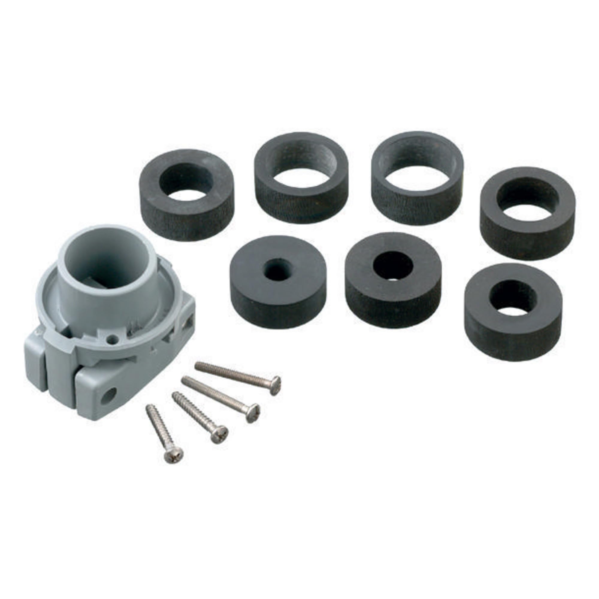 Hubbell CC60 Pin and Sleeve Connector - 60 Amp IEC Power Plug Replacement Parts with Cord Clamp | Industrial Equipment, Heavy Duty Machinery, Data Center Power Supply