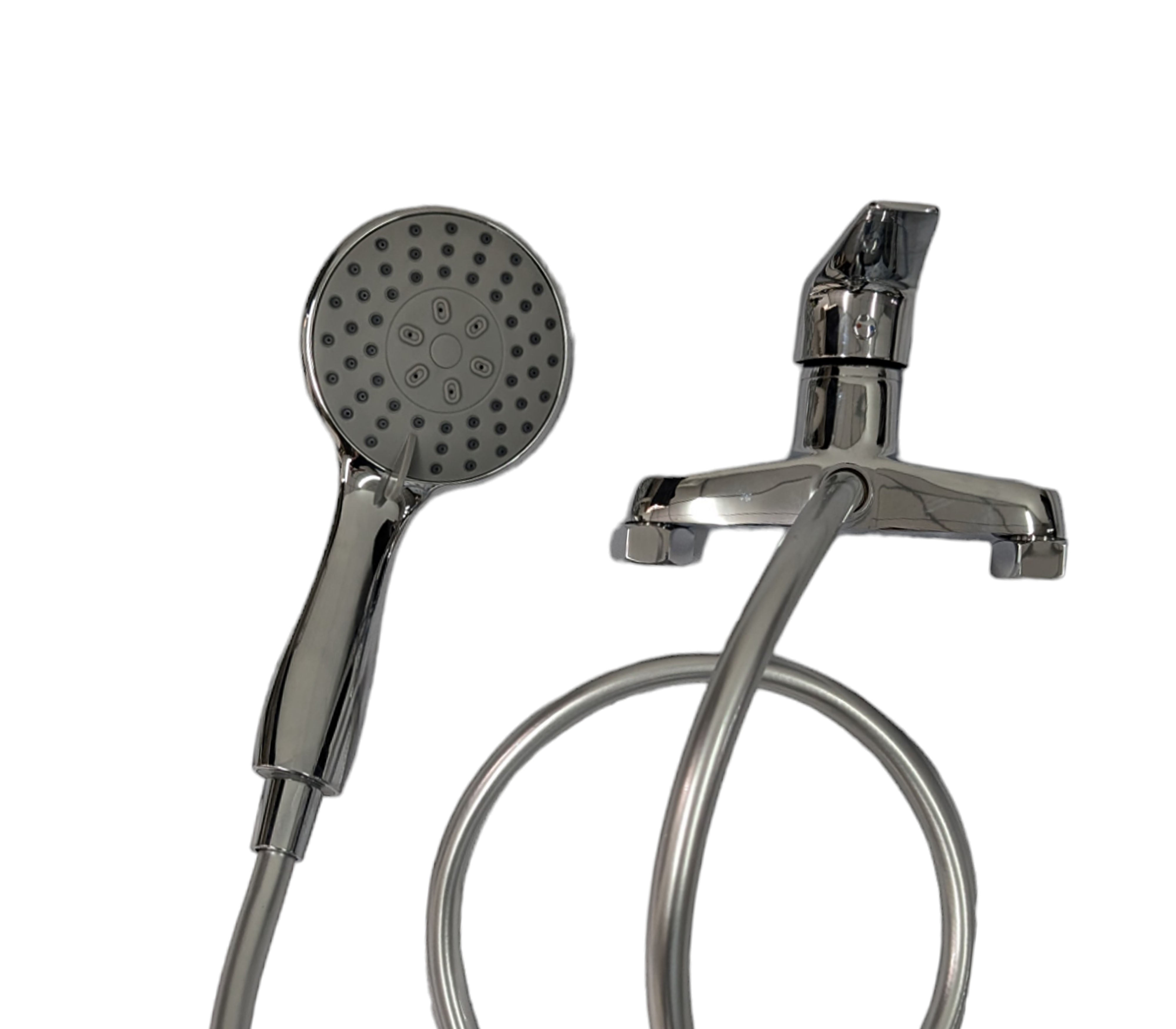 Chrome Plastic Shower Phone Holder - Waterproof Bathroom Mount for iPhone & Android - Perfect for Shower, Bath, Kitchen & Gym Use