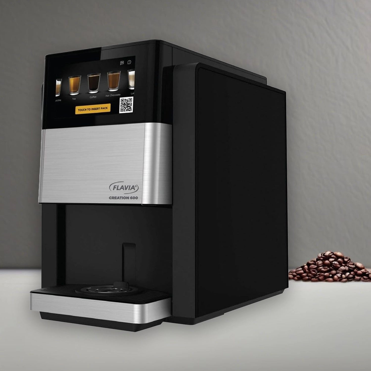 Flavia Creation 600 Single-Serve Coffee & Beverage Maker - Office & Home Use Coffee Machine with Fast Brewing Technology
