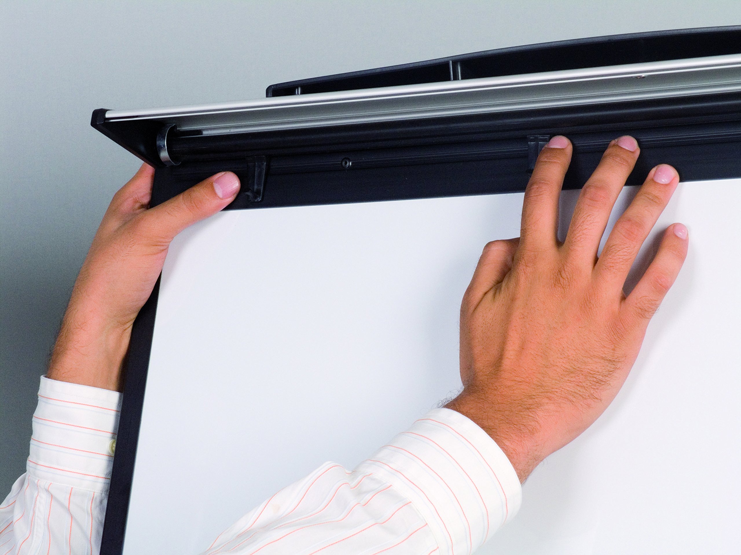 MasterVision Magnetic Dry-Erase Easel with Tripod Extension Bar - Adjustable Height 69