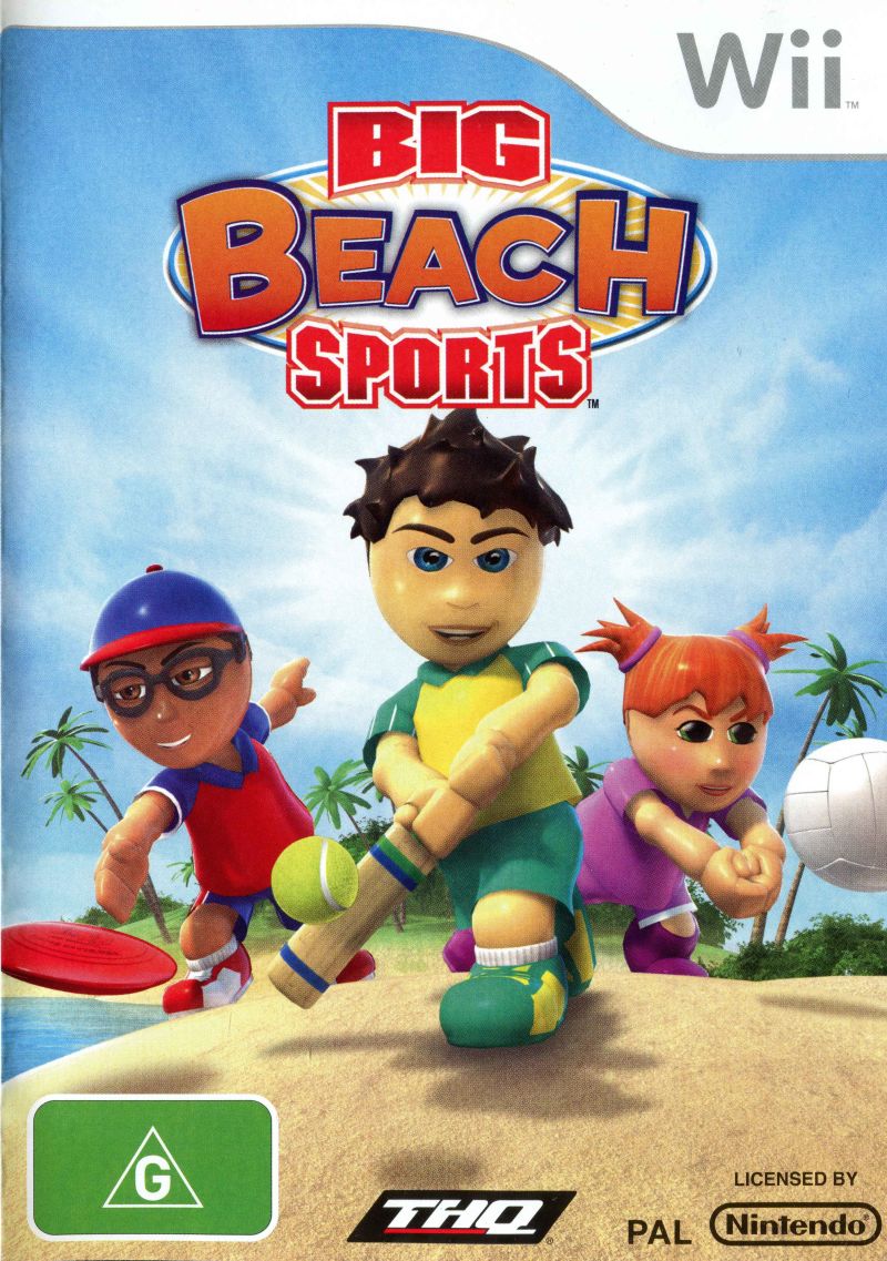 Big Beach Sports Game for Nintendo Wii - PAL Version - Fun Family & Party Multiplayer Game for Beach & Outdoor Activities