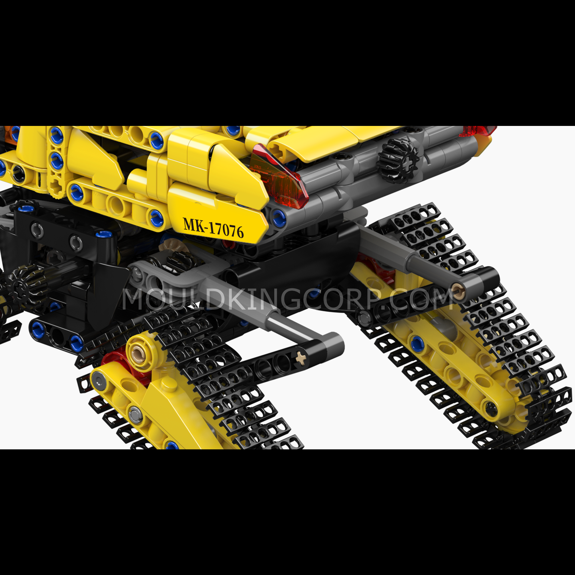 Mould King 17076 SFINX Future Excavator Building Set - 840 Piece Construction Toy for Kids & Adults | STEM Educational Building Blocks for Creative Play, Birthday Gifts & Home Decoration