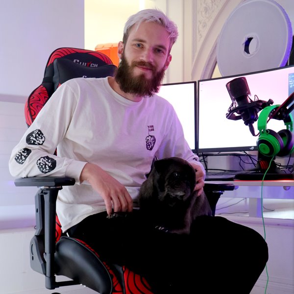 PewDiePie Edition Throttle Series Gaming Controller - Premium Gamepad for PC, PS4, Xbox | Perfect for Live Streaming, Esports & Competitive Gaming