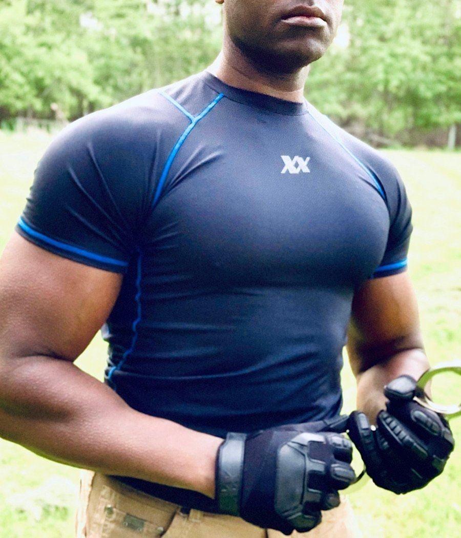 Maxx Dri Silver Elite T-Shirt - Odor & Itch Free Performance Shirt for Men | Moisture Wicking & Anti-Bacterial Workout & Outdoor Activities