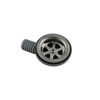 Rhino Rinser Drain Assembly - Heavy Duty Stainless Steel Sink Strainer for Kitchen & Bathroom - Perfect for Food Prep, Dishwashing & Hair Catcher
