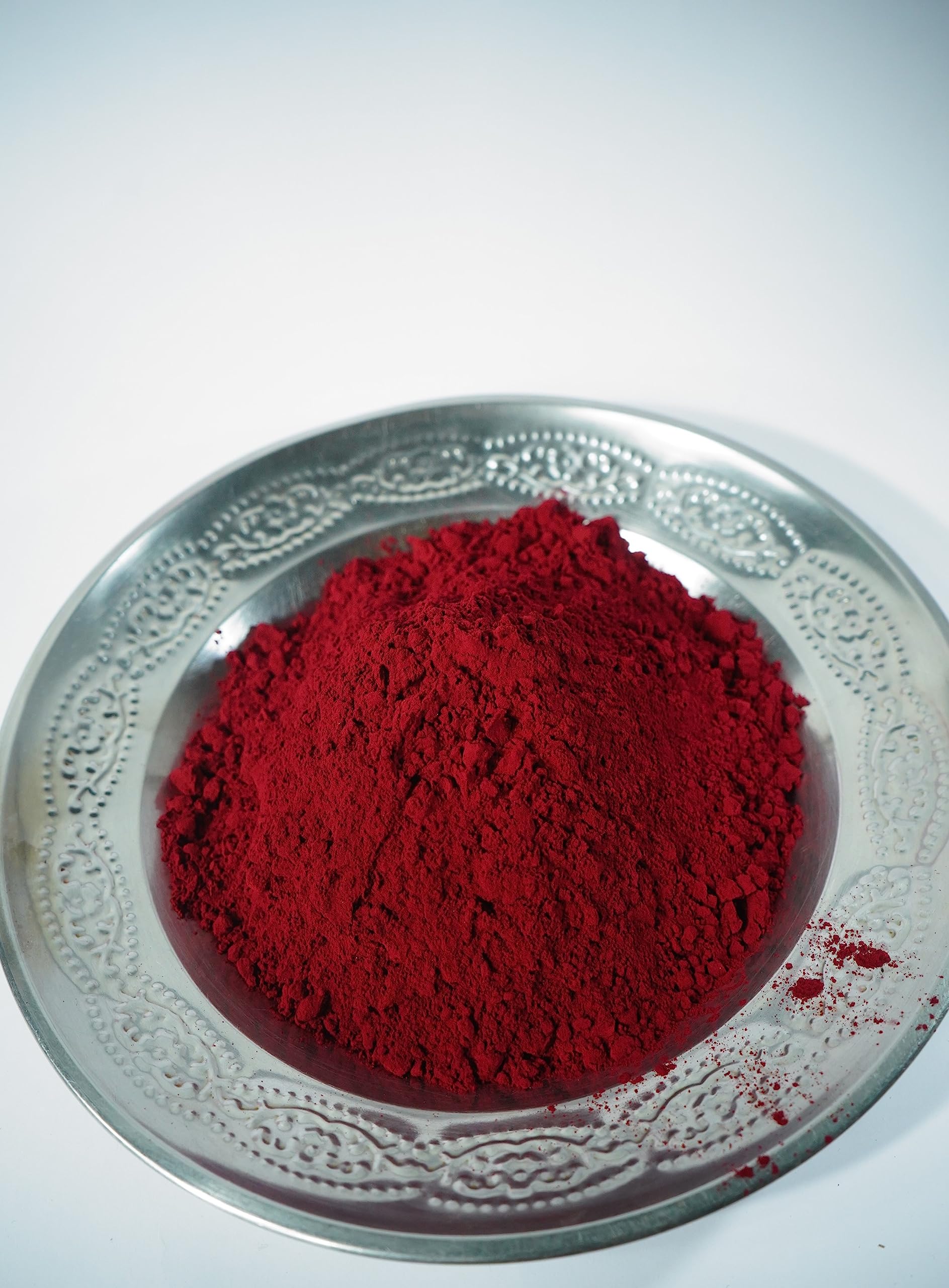 Premium Ikka Pure Maroon Sindoor Kumkum Powder - 100g for Hindu Puja, Religious Ceremonies & Traditional Indian Rituals | Tilak, Suhaag & Women's Spiritual Practices | Perfect for Daily Worship, Festivals & Temple Offerings