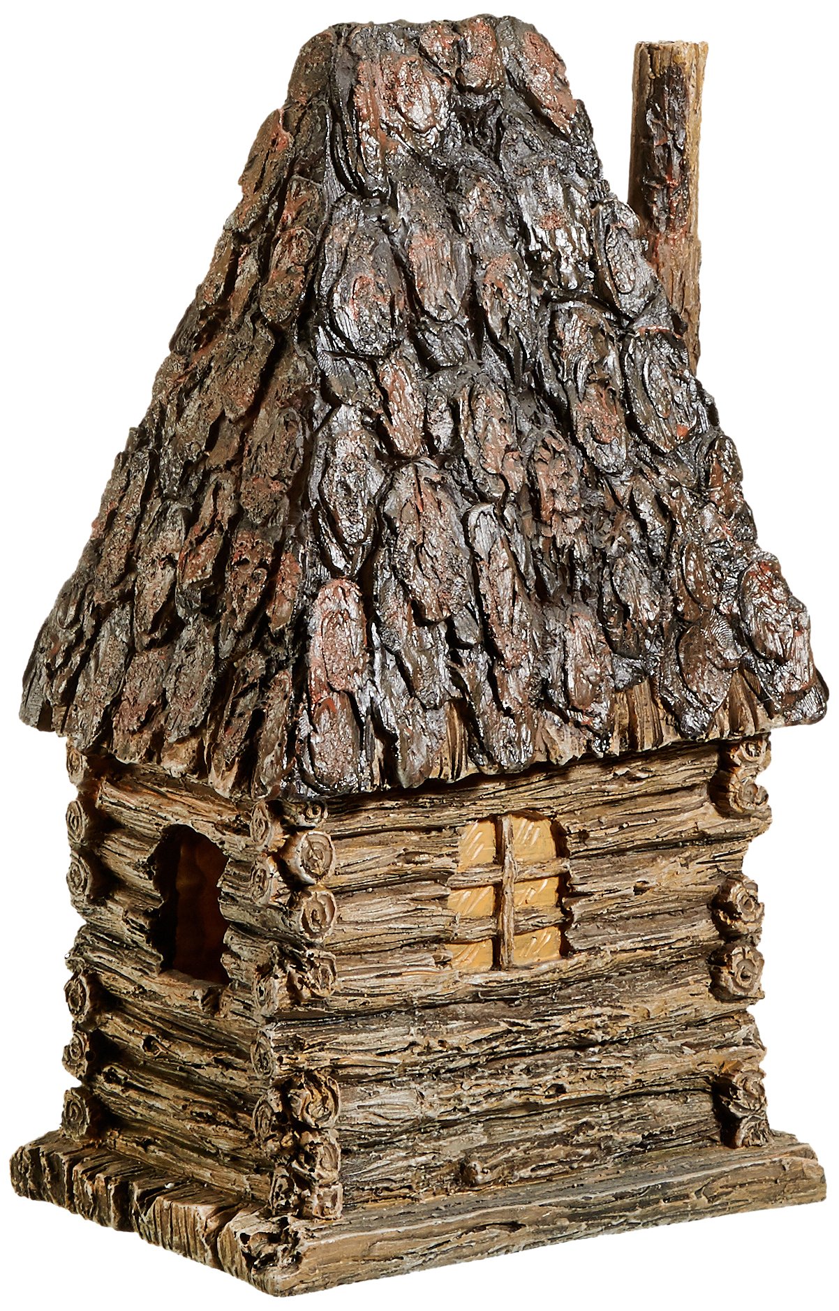 Woodland Fairy Garden Gnome Statue with Birdhouse - Handcrafted Outdoor Decor for Gardens, Lawns & Patios - Perfect for Fairy Gardens, Backyards & Home Landscaping