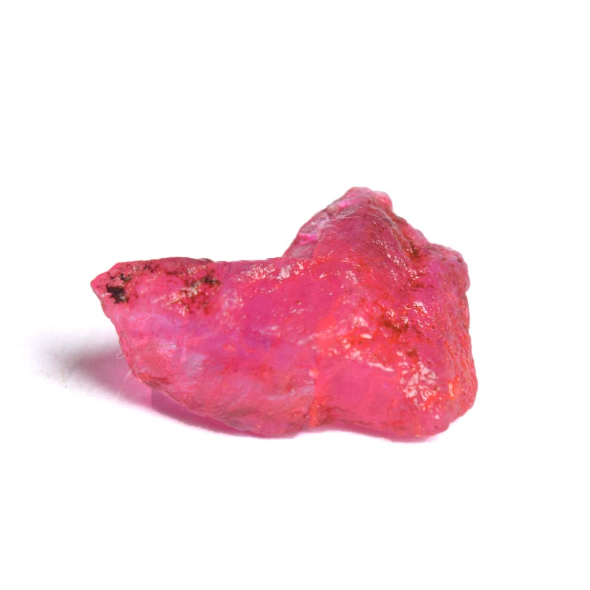 8.00 Ct Natural Raw Rough Red Ruby Gemstone - Certified Untreated Ruby for Jewelry Making, Engagement Rings & Healing Crystals