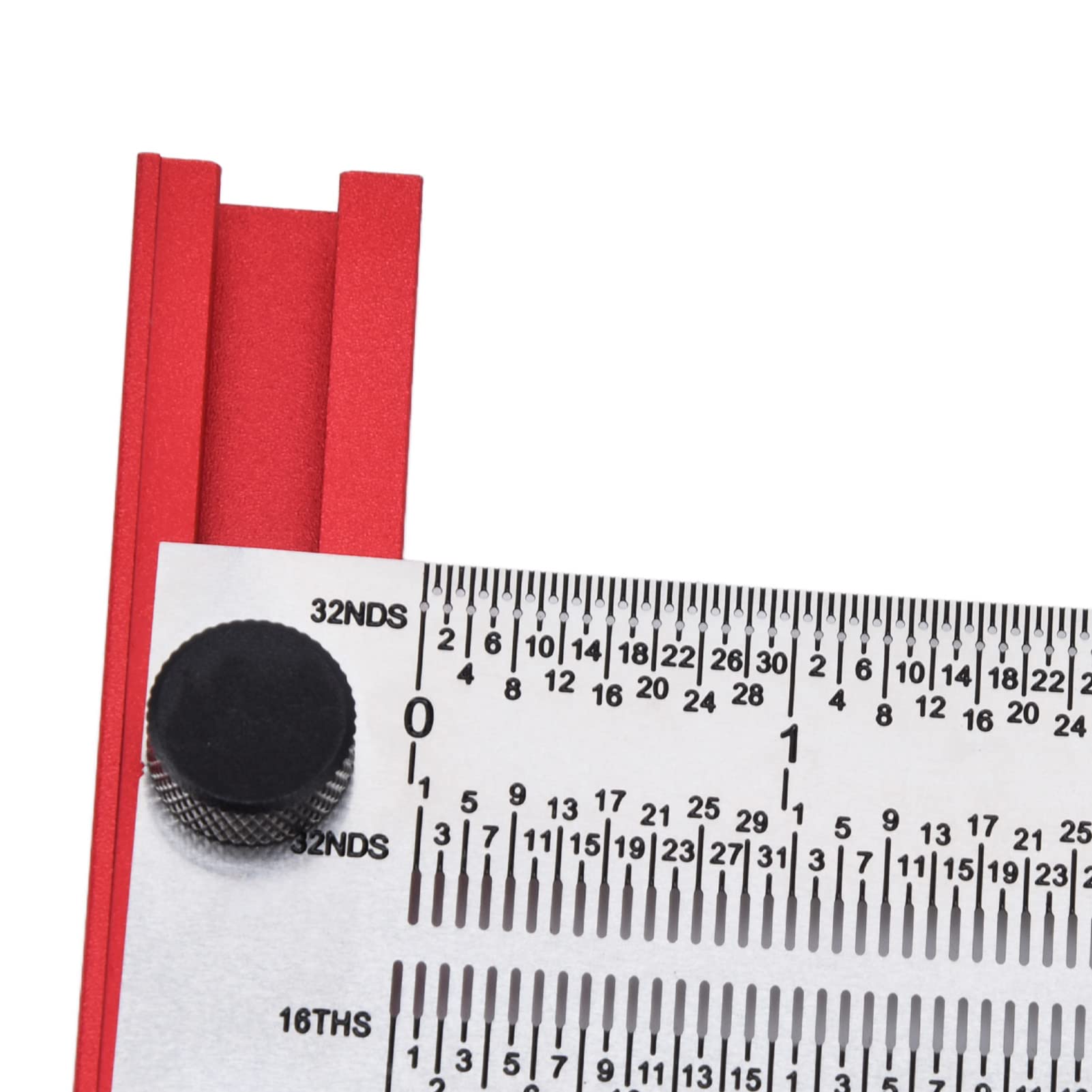 Stainless Steel T-Rule 6 Inch - Precision Woodworking Scribing Ruler, Measuring Tool & Positioning Gauge for Carpentry, Metalworking, DIY Projects | Perfect for Marking, Layouts and Accurate Measurements