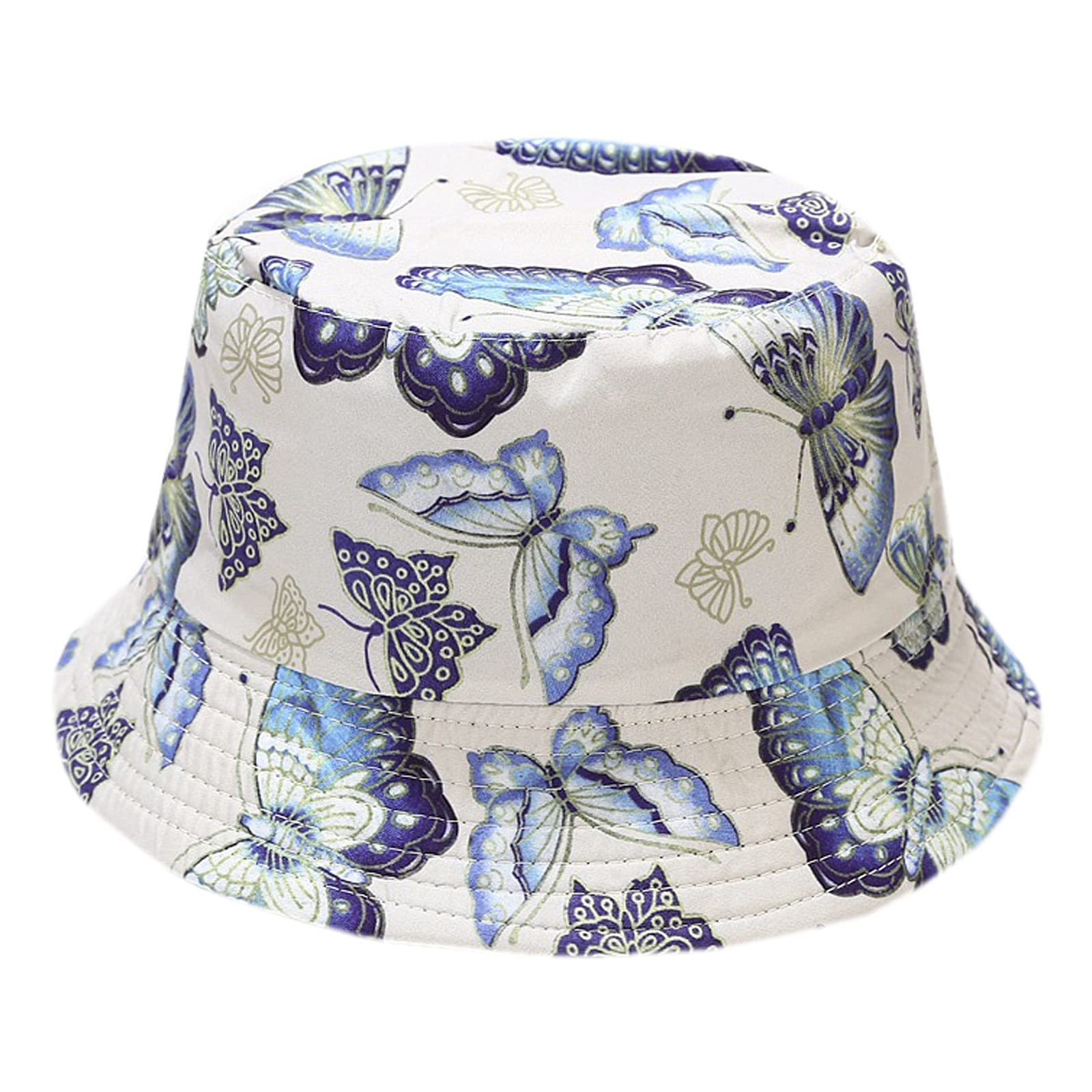 Women's Bucket Hats with Rings - UV Protection Sunshade & Fisherman Style Outdoor Hat - Fashionable Easter Accessories for Beach, Hiking, and Summer Activities