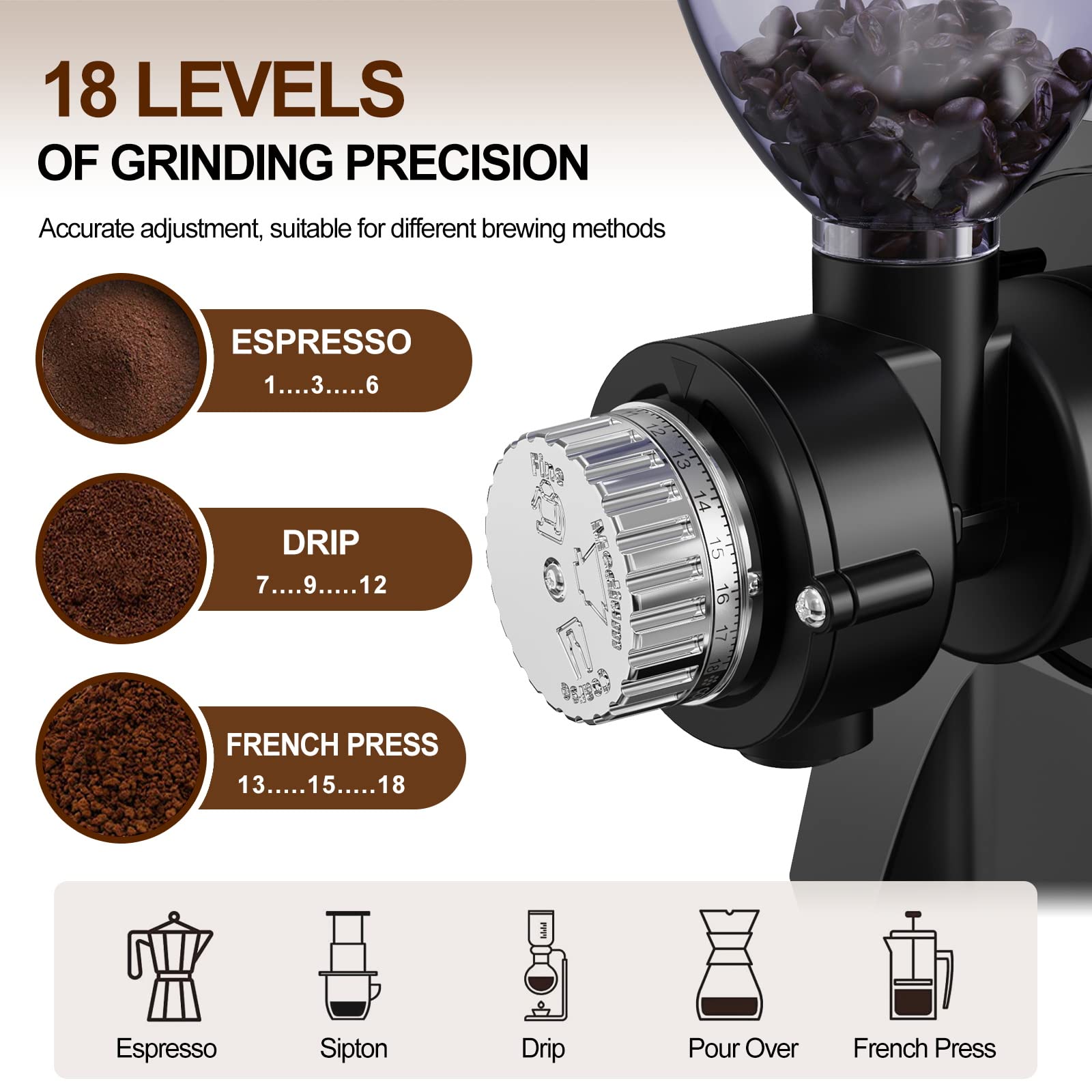 250W Slow Juicer Cold Press Masticating Juicer - BPA Free, High Yield Juicer Extractor for Hard Vegetables & Fruits, Easy to Clean with Grinding Function, Dishwasher Safe - Perfect for Healthy Juicing, Detox Drinks, and Homemade Baby Food