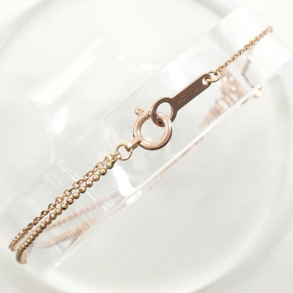 4℃ K10 Pink Gold Diamond Bracelet for Women - Elegant & Luxurious Jewelry Gift for Anniversary, Birthday & Special Occasions