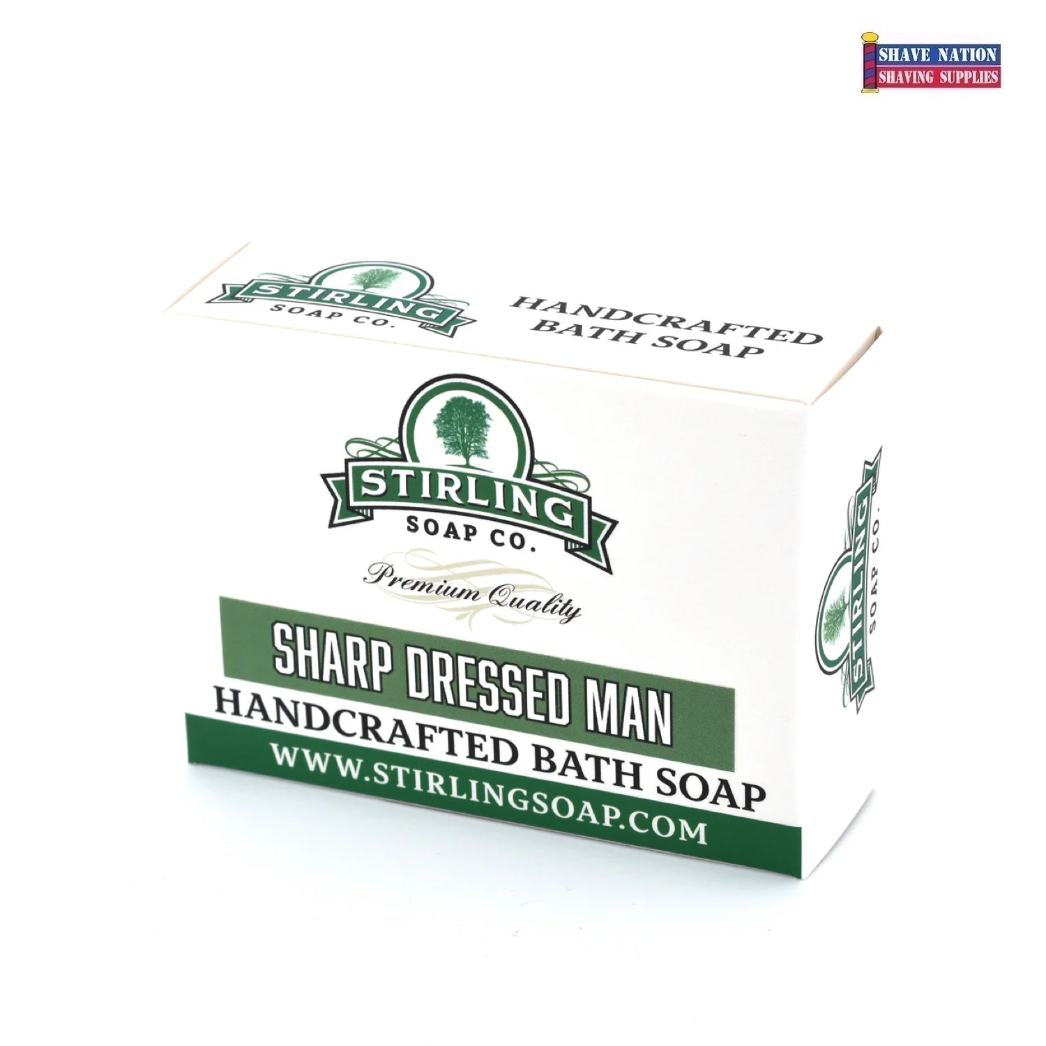 Stirling Soap Co. Handcrafted Natural Bath Soaps for Men & Women - Luxury Moisturizing Bar Soap for Dry Skin, Gift Sets, Spa & Home Use