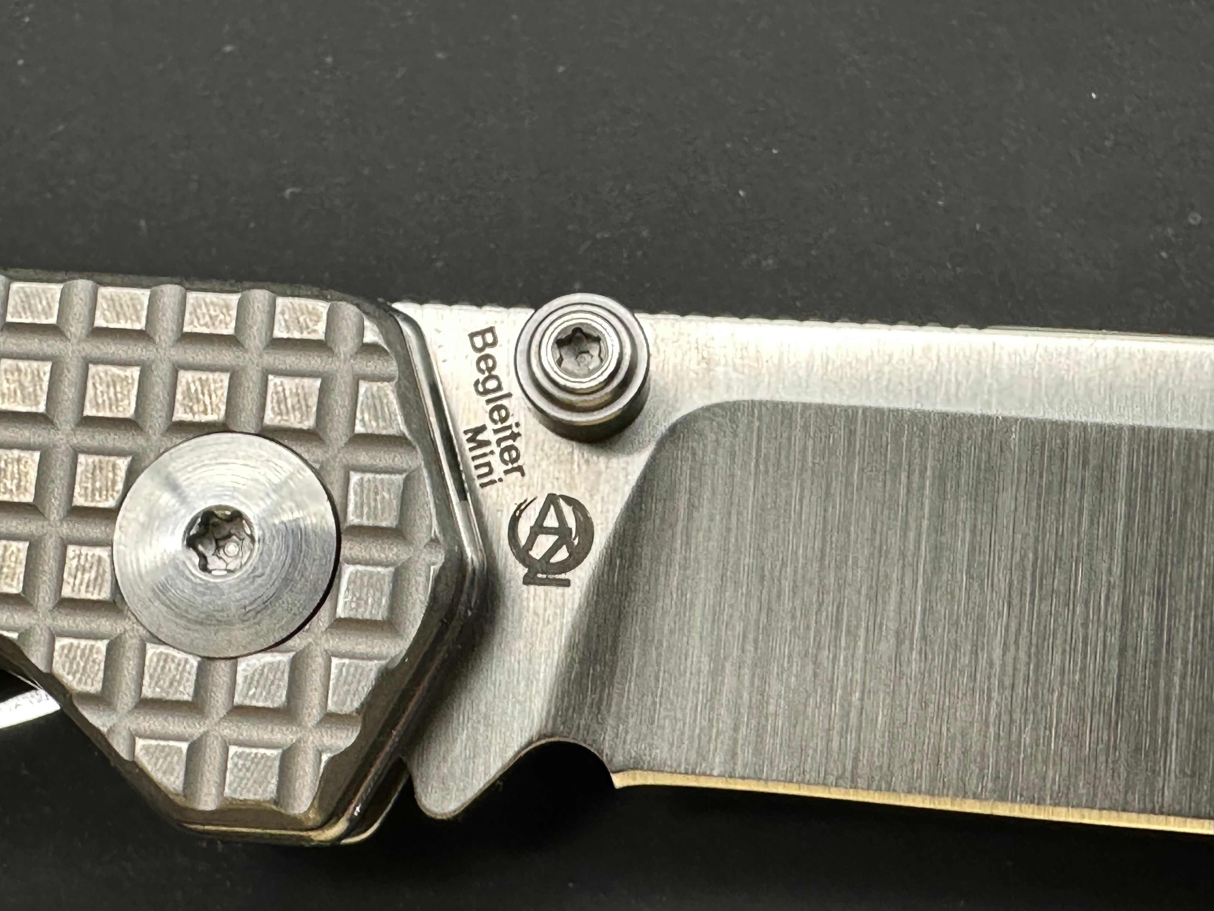 Kizer Begleiter Mini Titanium Frame Lock Pocket Knife with M390 Blade - EDC, Outdoor, Camping & Survival Gear