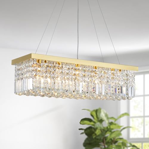 Clear Crystal & Gold Finish