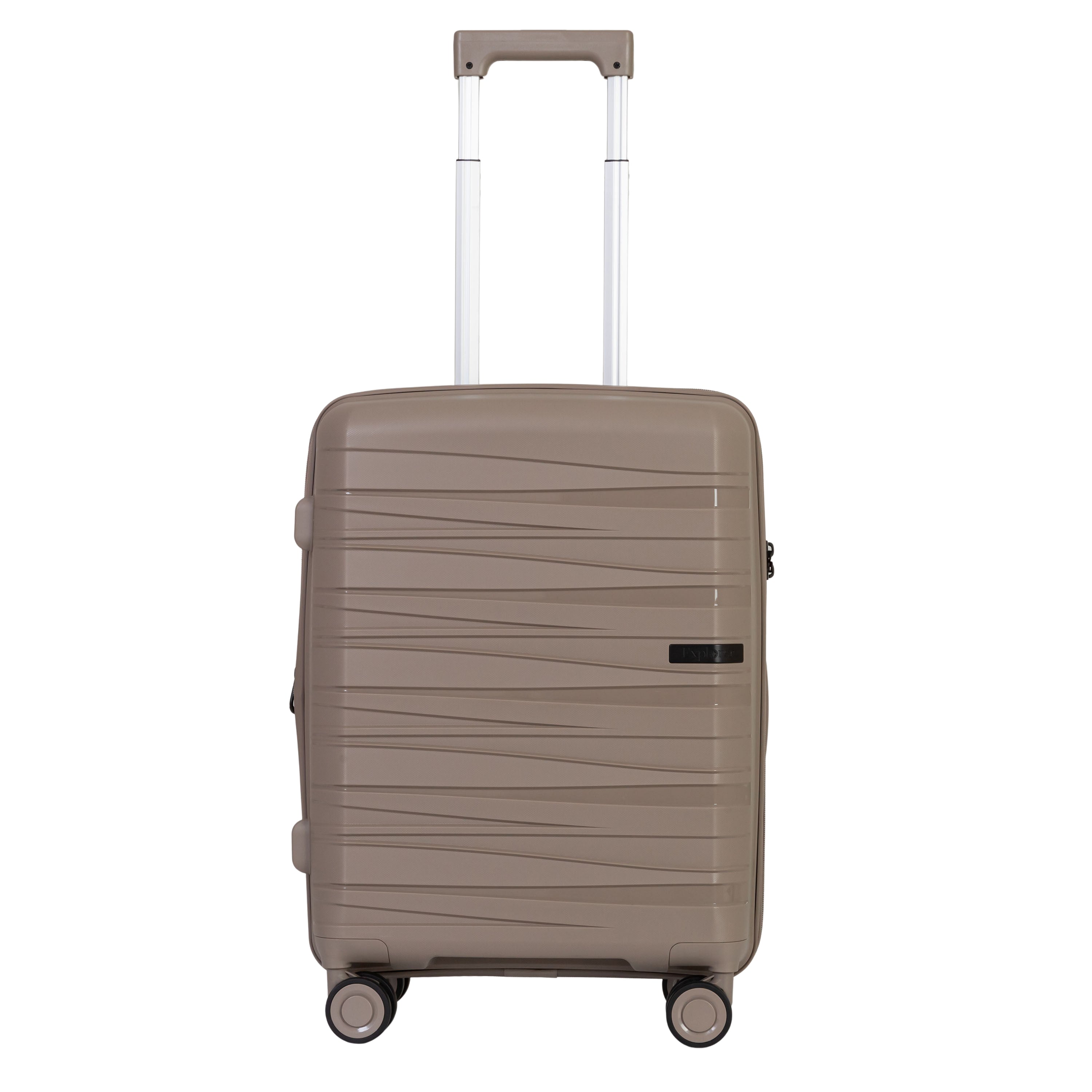 Explorer Breeze Anti-Theft Expandable Carry-On Luggage - Lightweight Travel Suitcase for Airplane, Business Trips & Weekend Getaways
