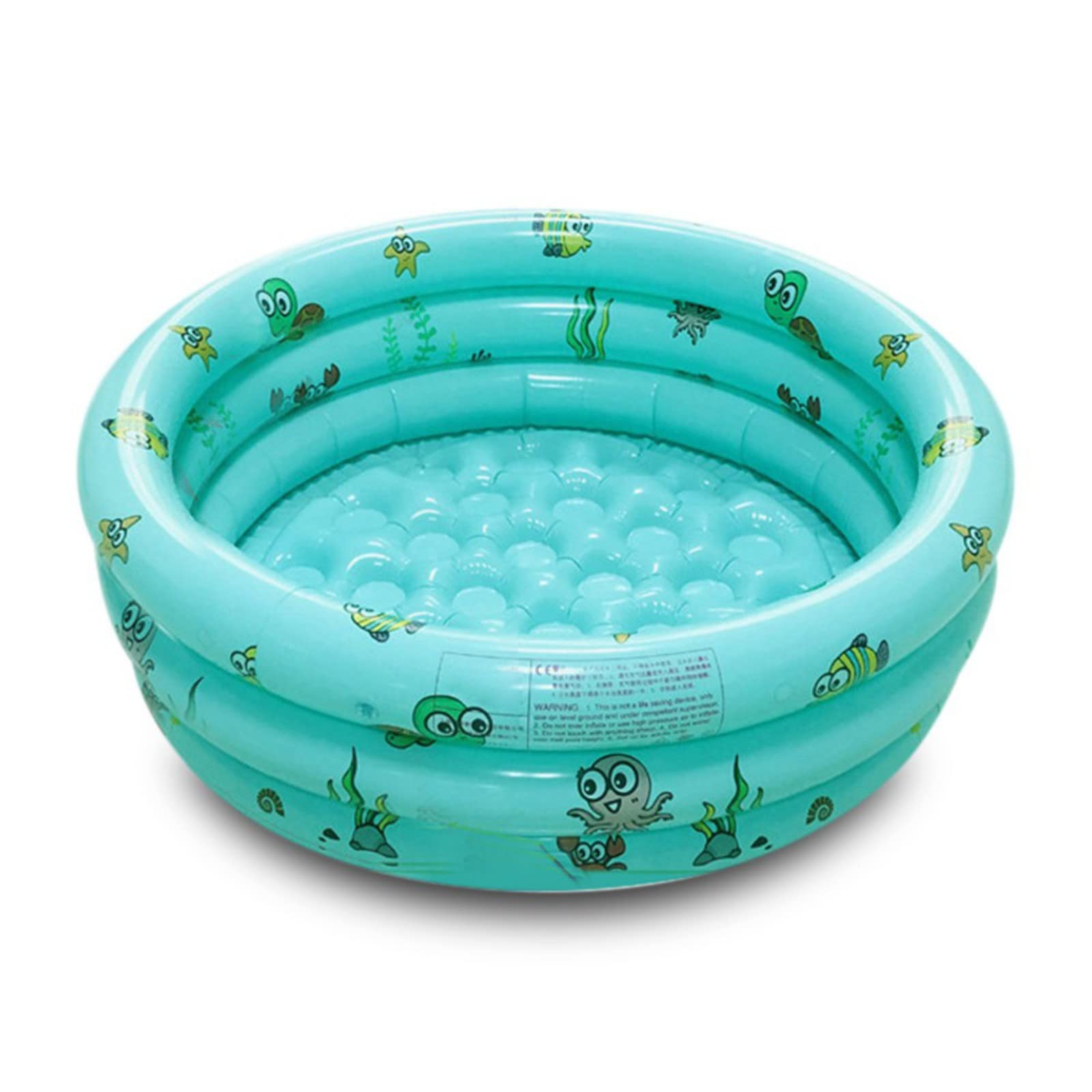 U-BUYHOUSE Inflatable Baby Swimming Pool - Round Portable Kiddie Pool for Toddlers, Indoor & Outdoor Water Play Center for Boys & Girls | Perfect for Backyard, Beach, and Summer Fun