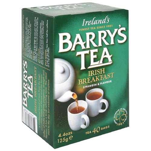 Barry's Tea Irish Breakfast Tea Bags - 40 Count (Pack of 12) | Premium Black Tea Blend for Morning Energy & Afternoon Relaxation | Perfect for Home, Office or Gifting