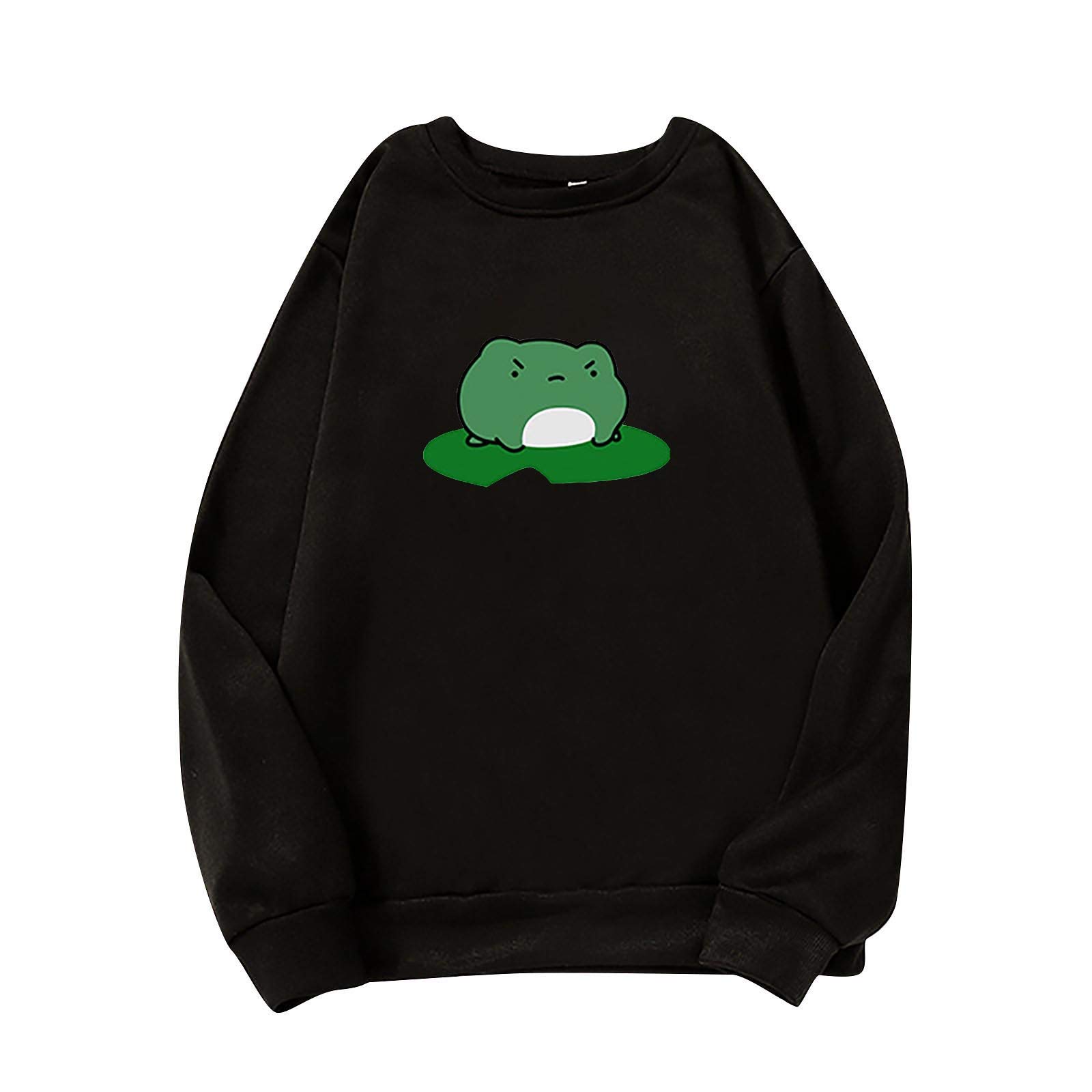 Women's Workout Tops & Casual Long Sleeve Sweatshirts - Cute Animal Print Loose Blouse for Gym, Yoga & Everyday Wear