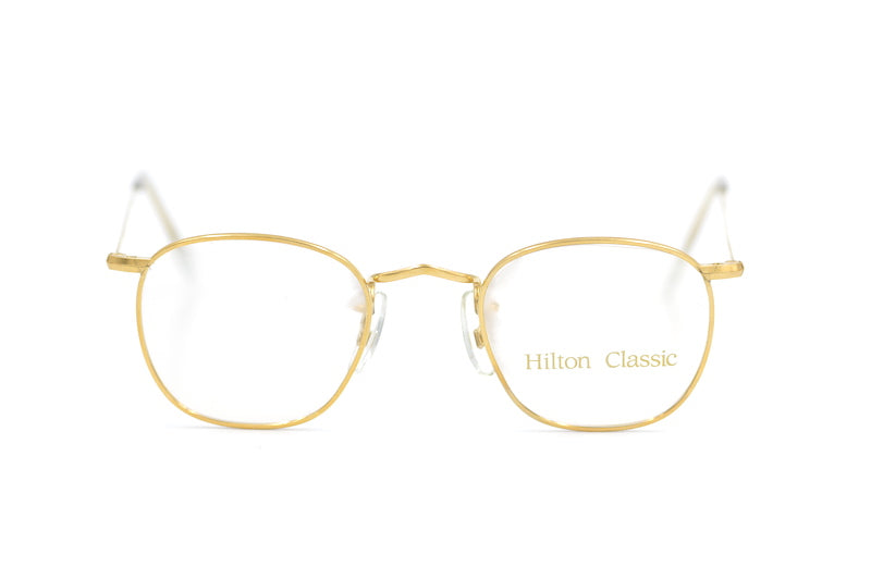 Hilton Classic 3 Quadra Gold Petite Watch - Elegant Luxury Timepiece for Women | Perfect for Business, Formal Events & Everyday Wear