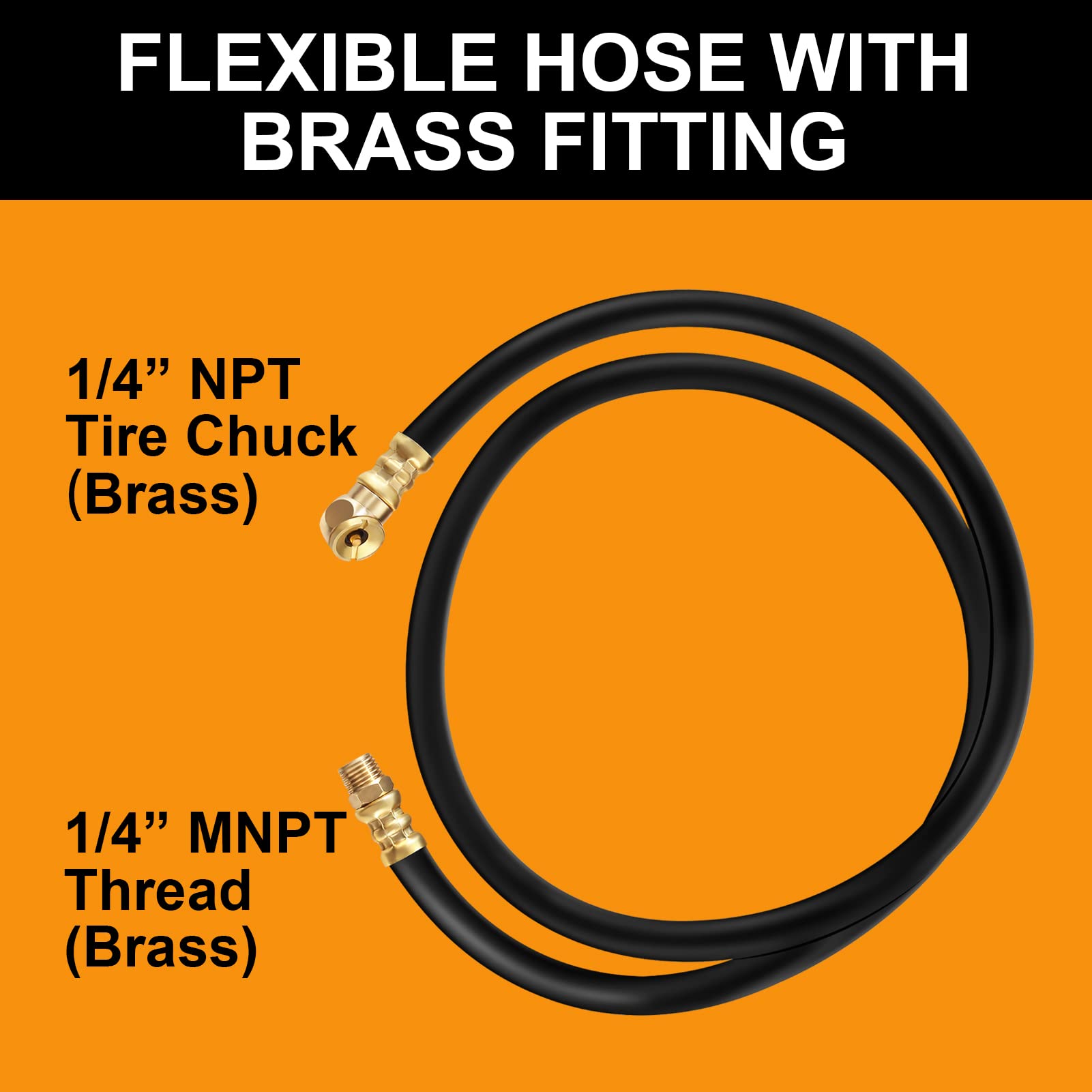 12Pc Air Tank Repair Kit with Pressure Gauge, Hose Connector & Aluminum Knob Manifold - Includes Reusable Cable Ties, Valve Core Tool & Cores - Perfect for RV, Truck & Industrial Air Compressor Maintenance