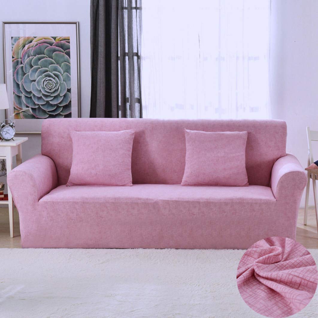 Stretchable Sofa Cover Slip-Resistant Couch Slipcover for Living Room - Fits Armchair, Loveseat & Sectional Sofa | Modern Furniture Protector for Home Decor & Pet Protection