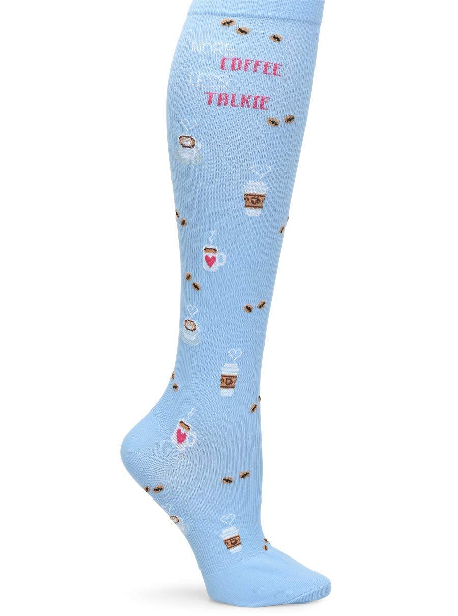Nurse Mates Compression Socks 12-14 mmHg Over The Calf for Women & Men - Comfort Support Socks for Nurses, Travel & Varicose Vein Relief