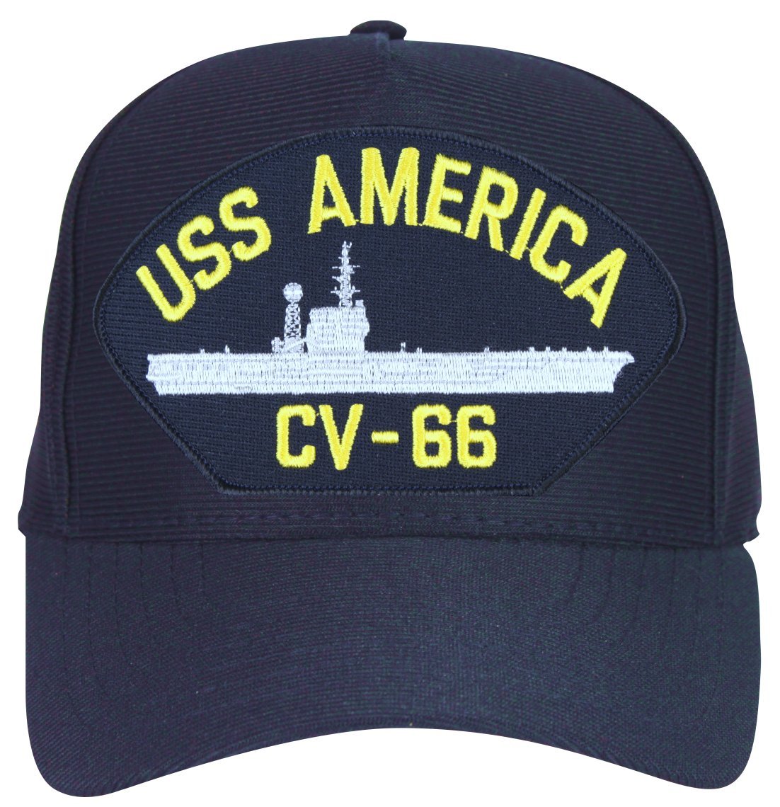USS America CV-66 Navy Ship Baseball Cap - Military Veteran & Patriotic Gift for Navy Enthusiasts - Perfect for Veterans Day, Navy Reunions & Patriotic Events