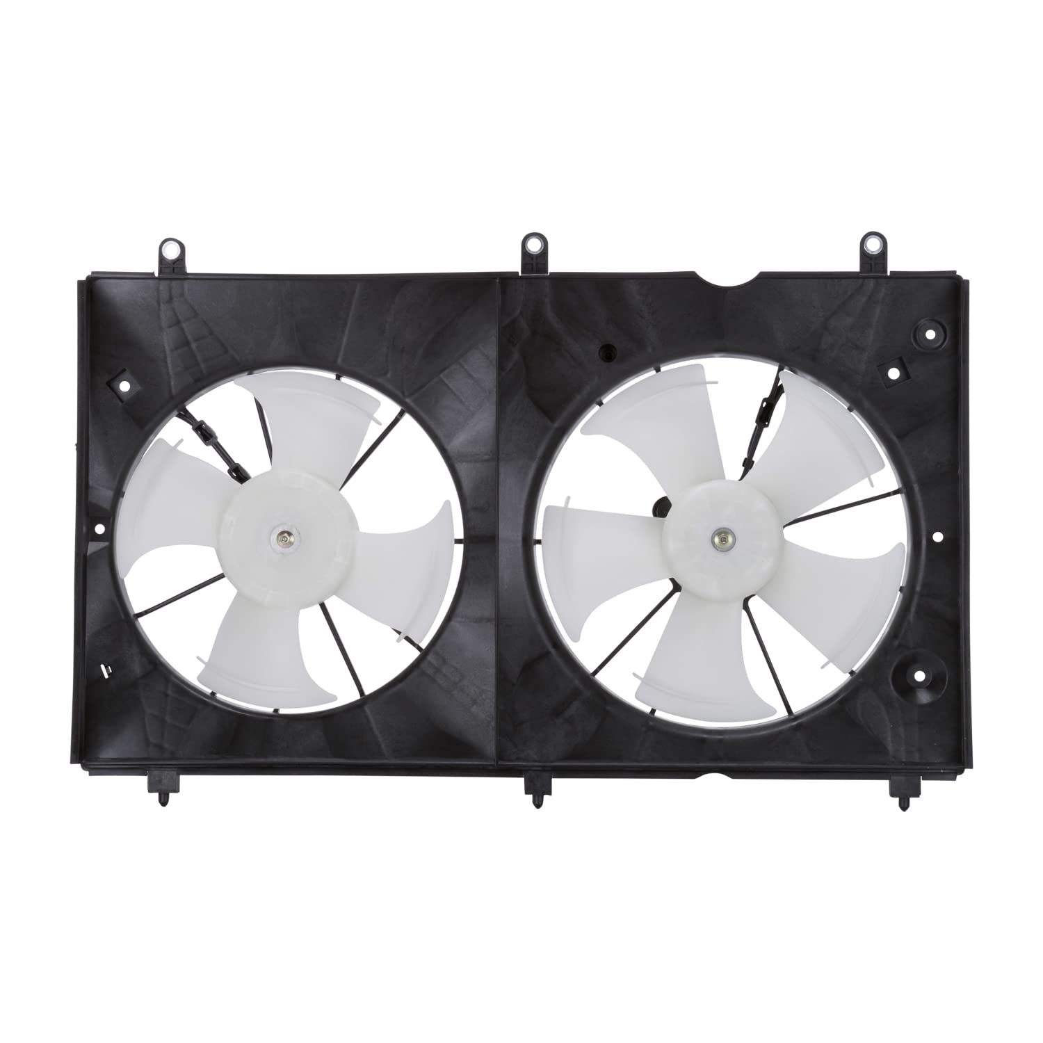 TYC 621580 Cooling Fan Assembly Replacement for 2003-2007 Honda Accord 2.4L 4 Cylinder - Engine Radiator Cooling System Part - Perfect for Overheating Prevention & Summer Driving