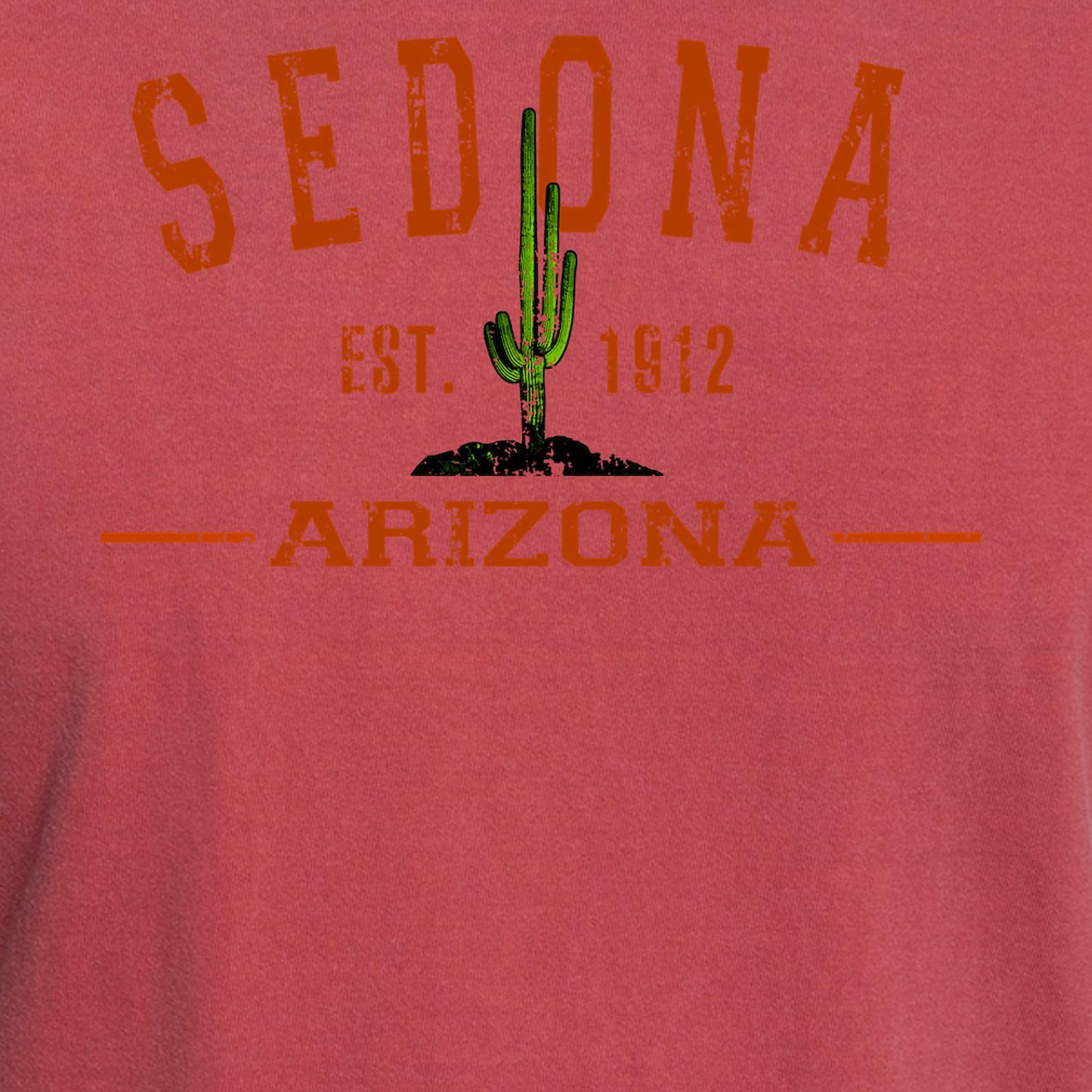 Sedona, AZ Athletic T-Shirt for Men | Comfort Colors® Soft Cotton Tee | Hiking, Gym & Casual Wear