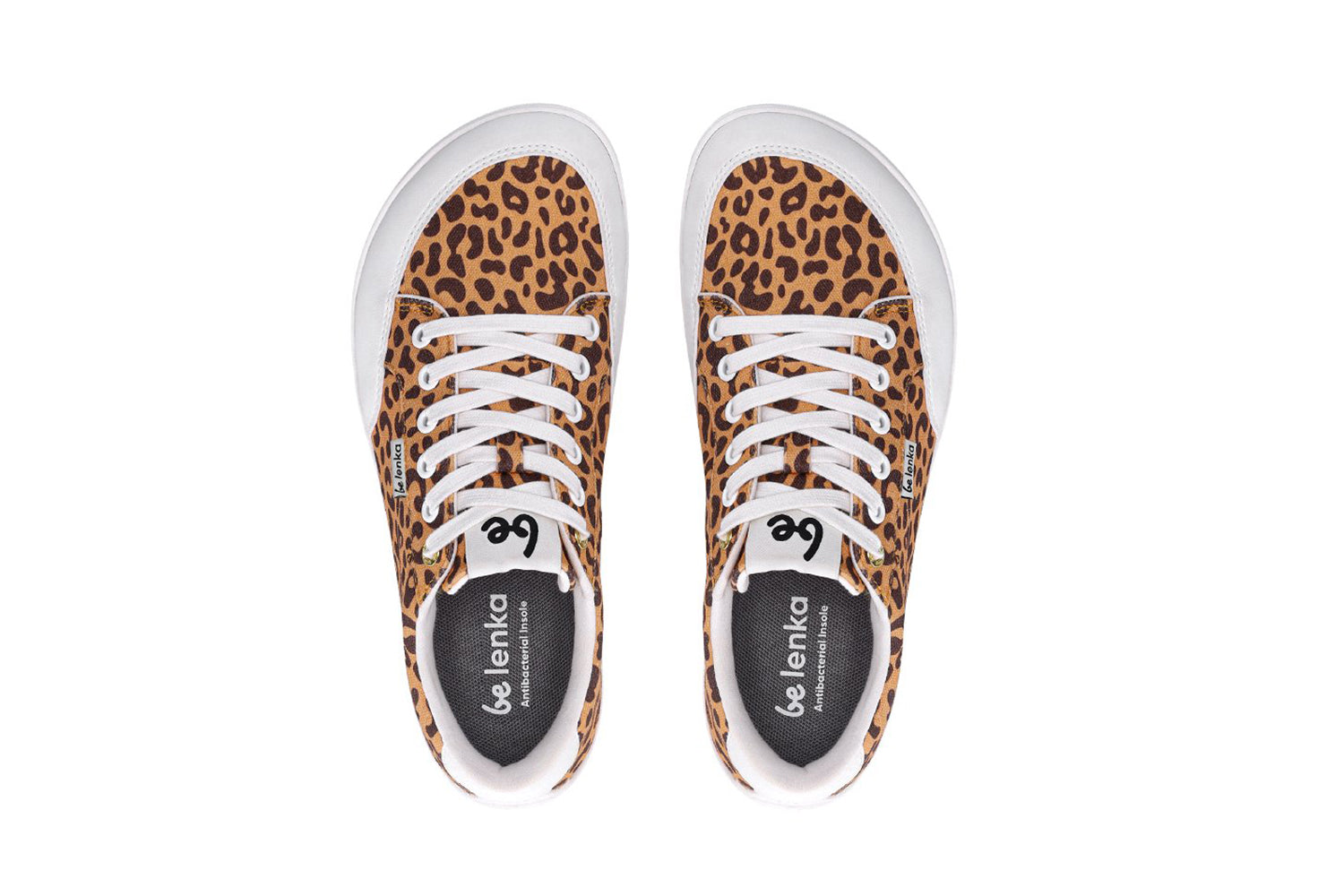 Barefoot Sneakers for Women - Be Lenka Rebound Leopard Print Minimalist Shoes | Lightweight & Flexible for Running, Walking & Gym Workouts