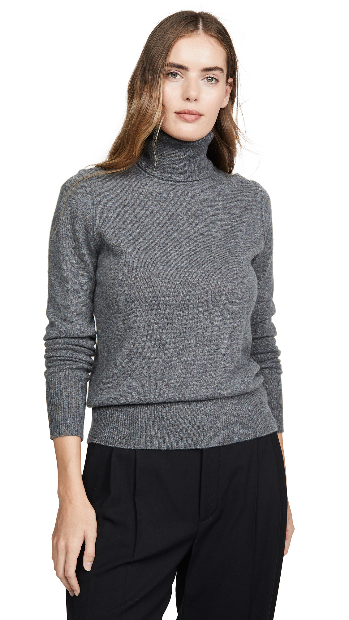 Women's Delafine Turtleneck Sweater - Soft Knit Long Sleeve Crewneck Pullover for Fall & Winter | Casual Office Wear, Layering Piece, Cold Weather Outfits