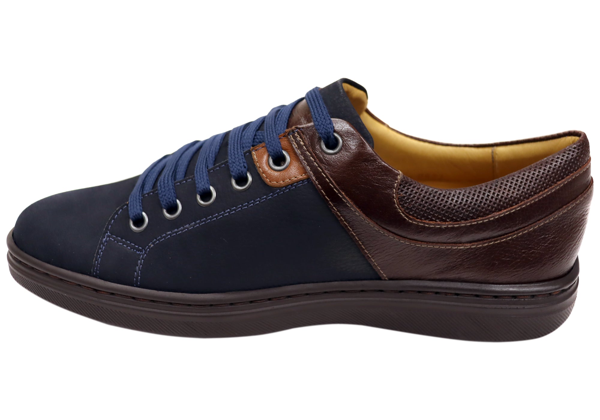 Opananken Angus Men's Comfortable Brazilian Leather Lace-Up Dress Shoes for Work, Office & Formal Occasions