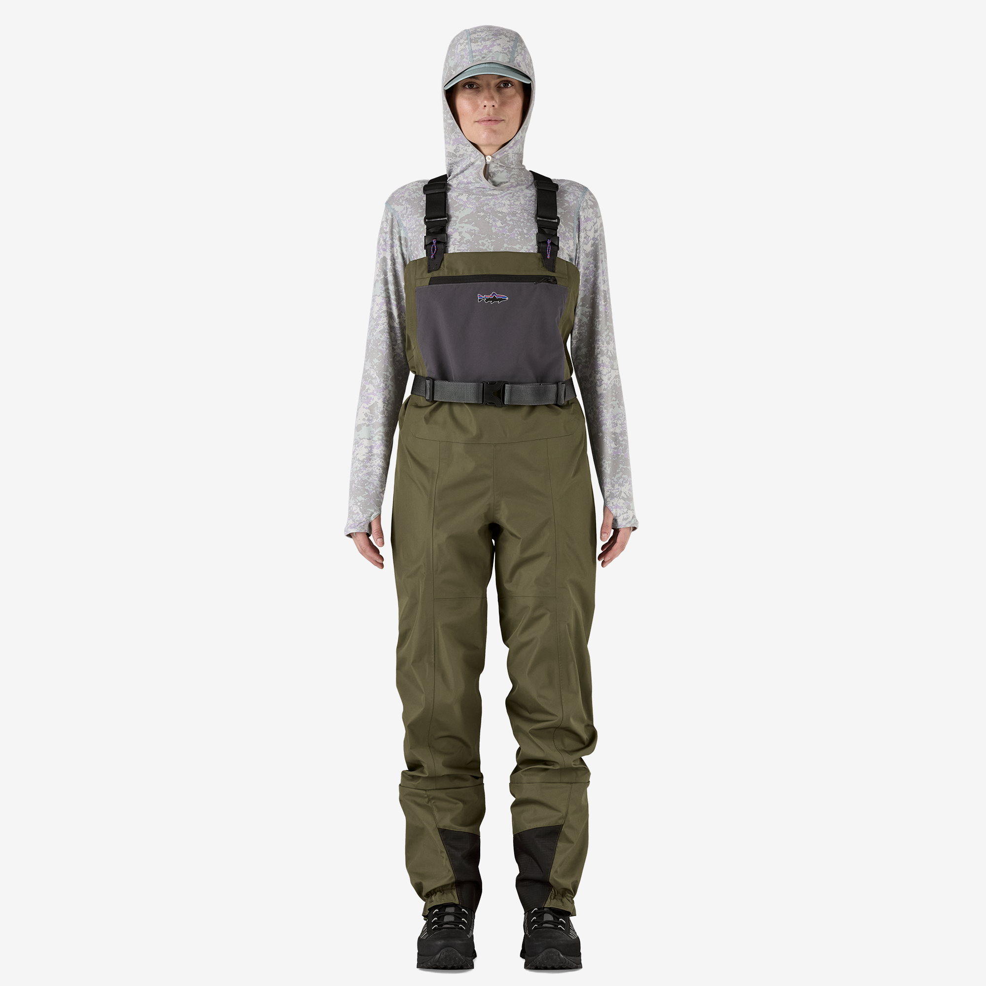Women's Swiftcurrent® Traverse Waders - Waterproof Fly Fishing Waders for Women with Adjustable Suspenders & Reinforced Knees - Perfect for Fly Fishing, Hiking & Outdoor Adventures