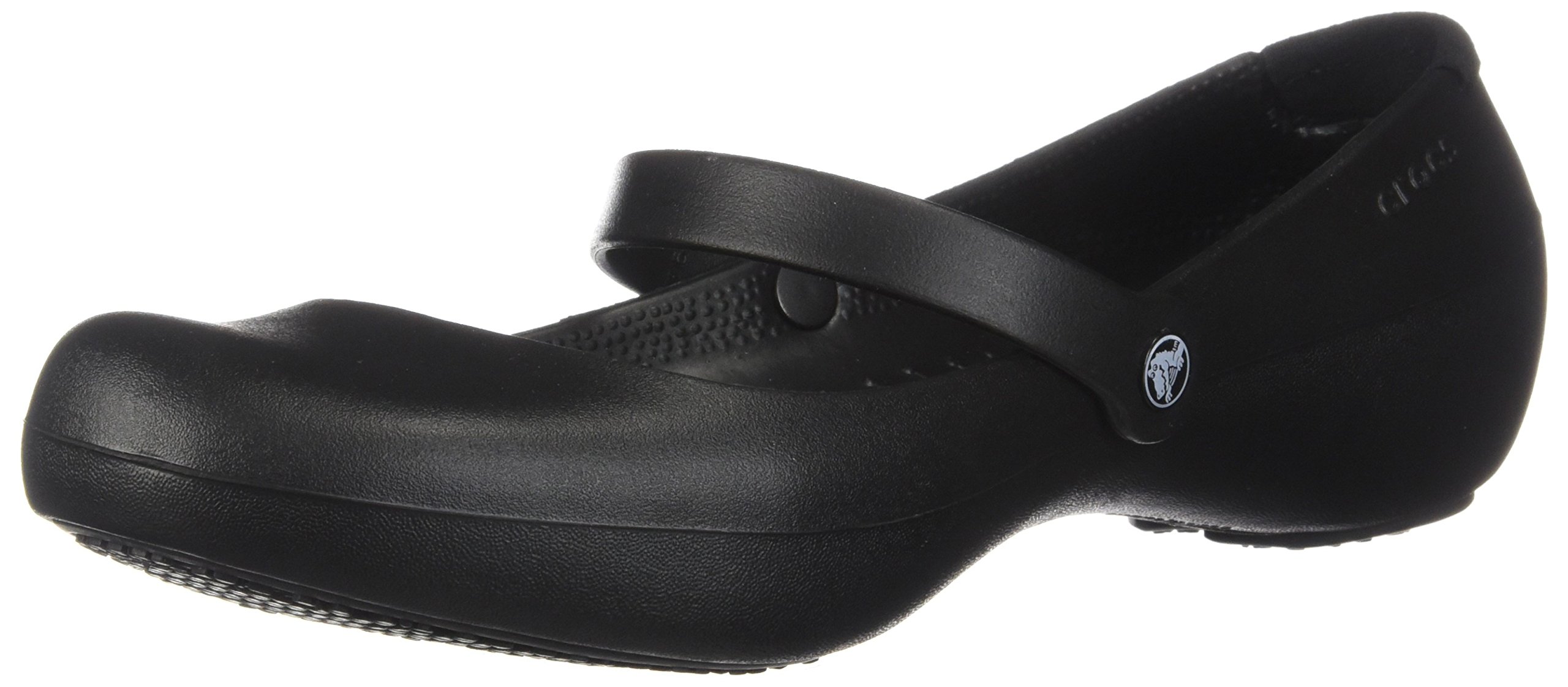 Crocs Women's Alice Work Flat - Comfortable Slip-On Work Shoes for Women | Non-Slip Professional Flats | Perfect for Nurses, Teachers & Office Workers