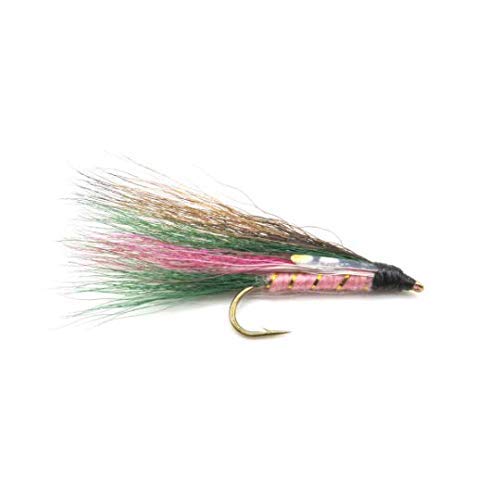 Little Rainbow Trout Streamer Fly Lures - 3-Pack Small Streamers for Trout, Grayling & Bass Fishing - Premium Fly Fishing Flies for Freshwater Anglers - Perfect for Mountain Streams and River Fishing Adventures