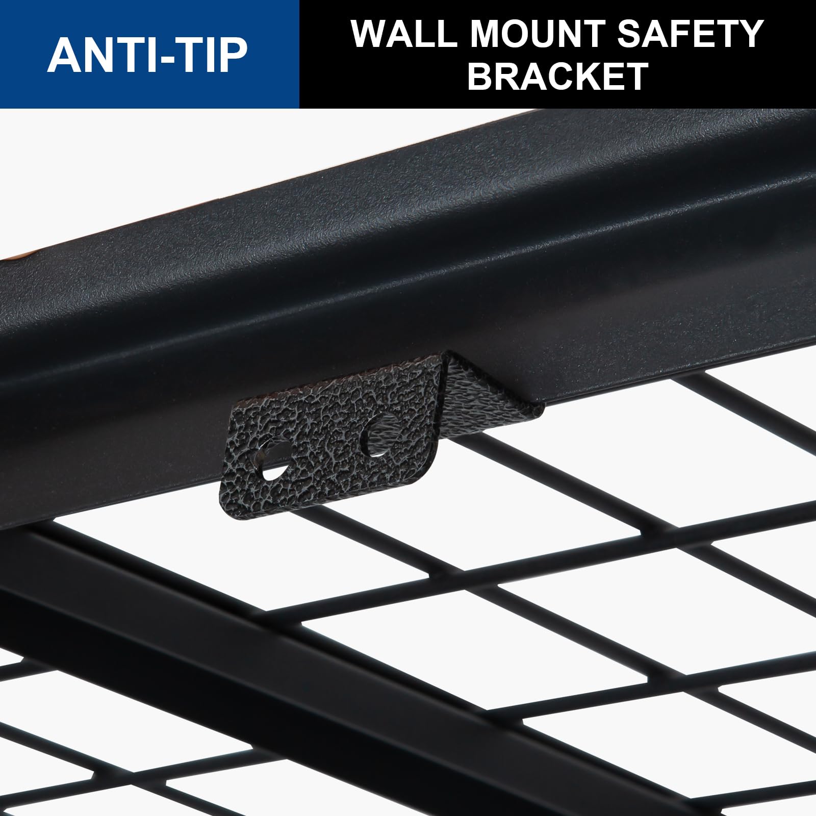 Heavy Duty 5-Tier Industrial Garage Shelving Unit - 2500LBS Capacity, 48