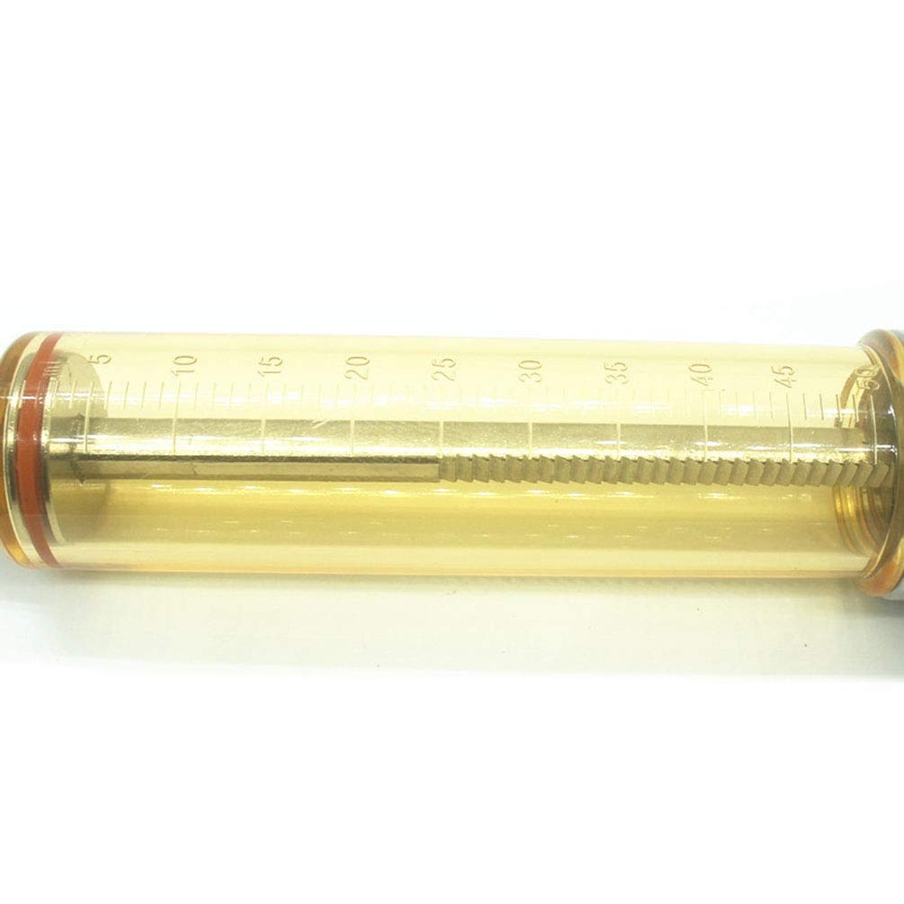 25ml/50ml Livestock Syringe Continuous Injector - Adjustable Agricultural Liquid Dispenser for Poultry & Livestock (Chicken, Duck, Goose, Pig, Cattle, Sheep) - Perfect for Vaccination, Medication & Feeding on Farms