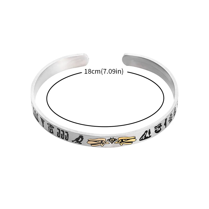 Egyptian Kingdom Bracelet - Handmade Ancient Egyptian Style Jewelry for Women | Perfect for Boho Fashion, Festivals & Gift Giving
