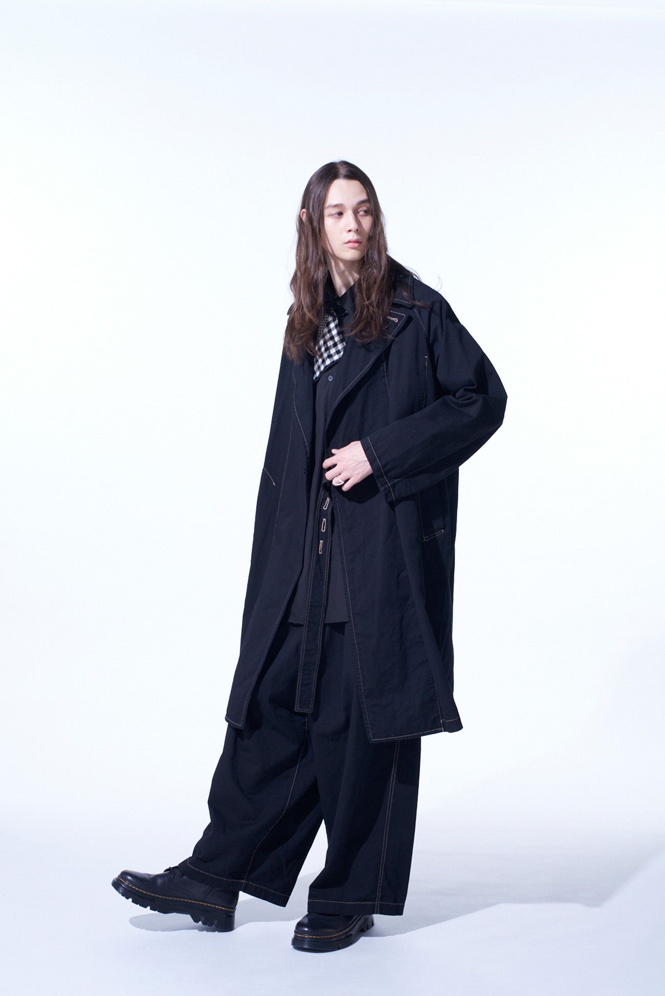 Men's Cotton Twill Garment Dyed Tie Locken Coat - Stylish Casual Outerwear for Fall & Winter | Perfect for Office, Travel & Everyday Wear