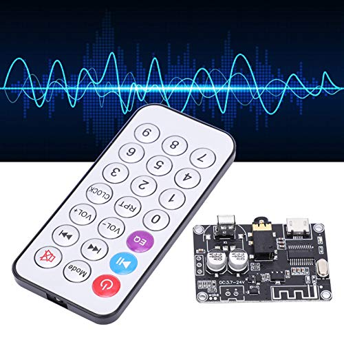 XY-WRBT Wireless Stereo Audio Receiver Board with Remote Control - Bluetooth Power Amplifier Module for Home Theater, DIY Speakers & Music Electronics - Perfect for Living Room, Bedroom & Garage Sound Systems