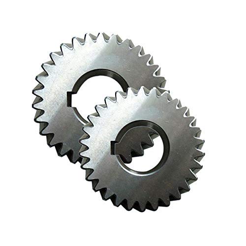 Atlas Copco Air Compressor Drive Gear & Gearwheel Replacement Set 1622-3110-25 & 1622-3110-26 - Compatible with Industrial Air Compressors for Maintenance & Repair