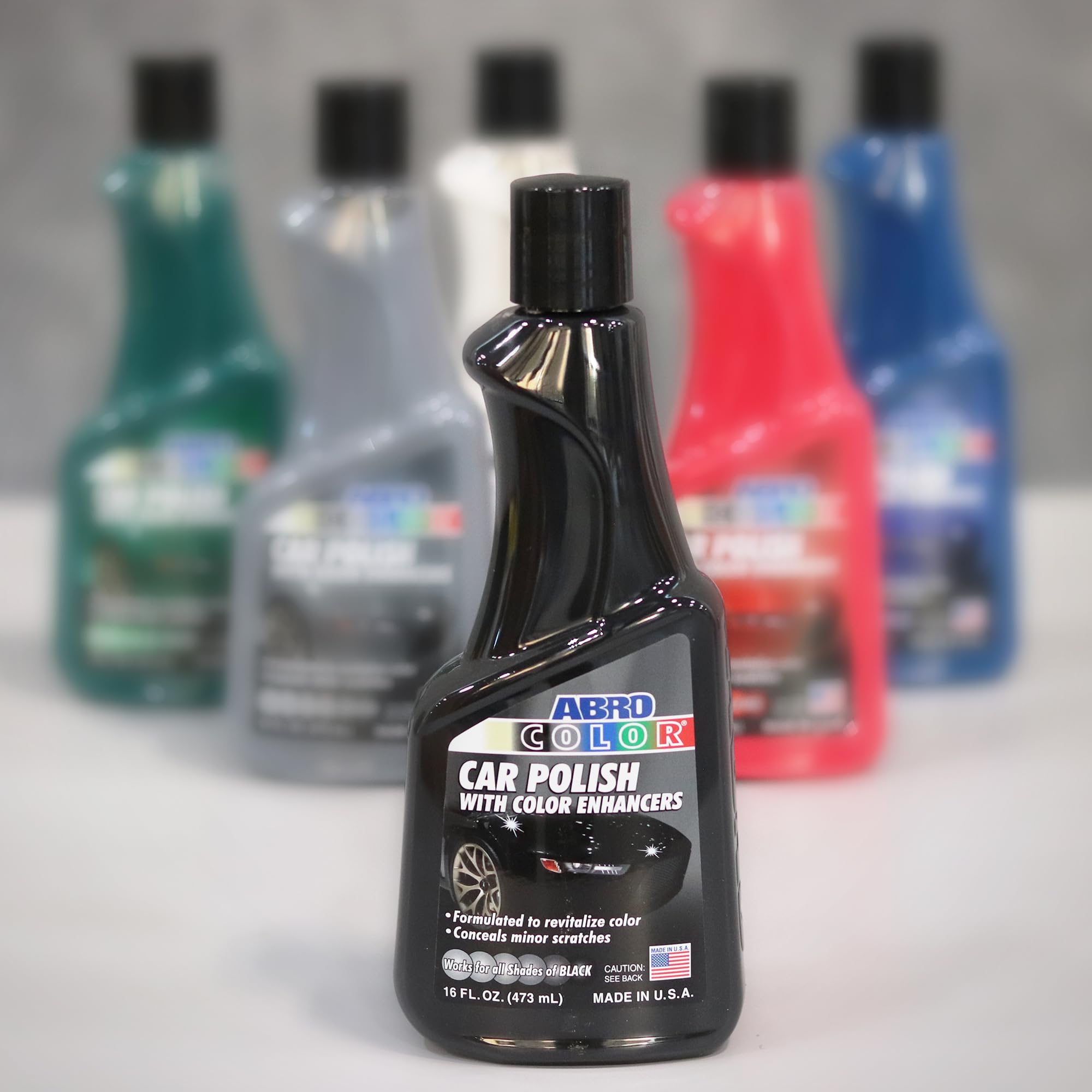 ABRO Green Car Polish: Scratch Remover & Paint Repair Restorer Wax for Vehicles, 16oz Polishing Compound for Car Detailing - Perfect for DIY Car Care and Professional Auto Detailing