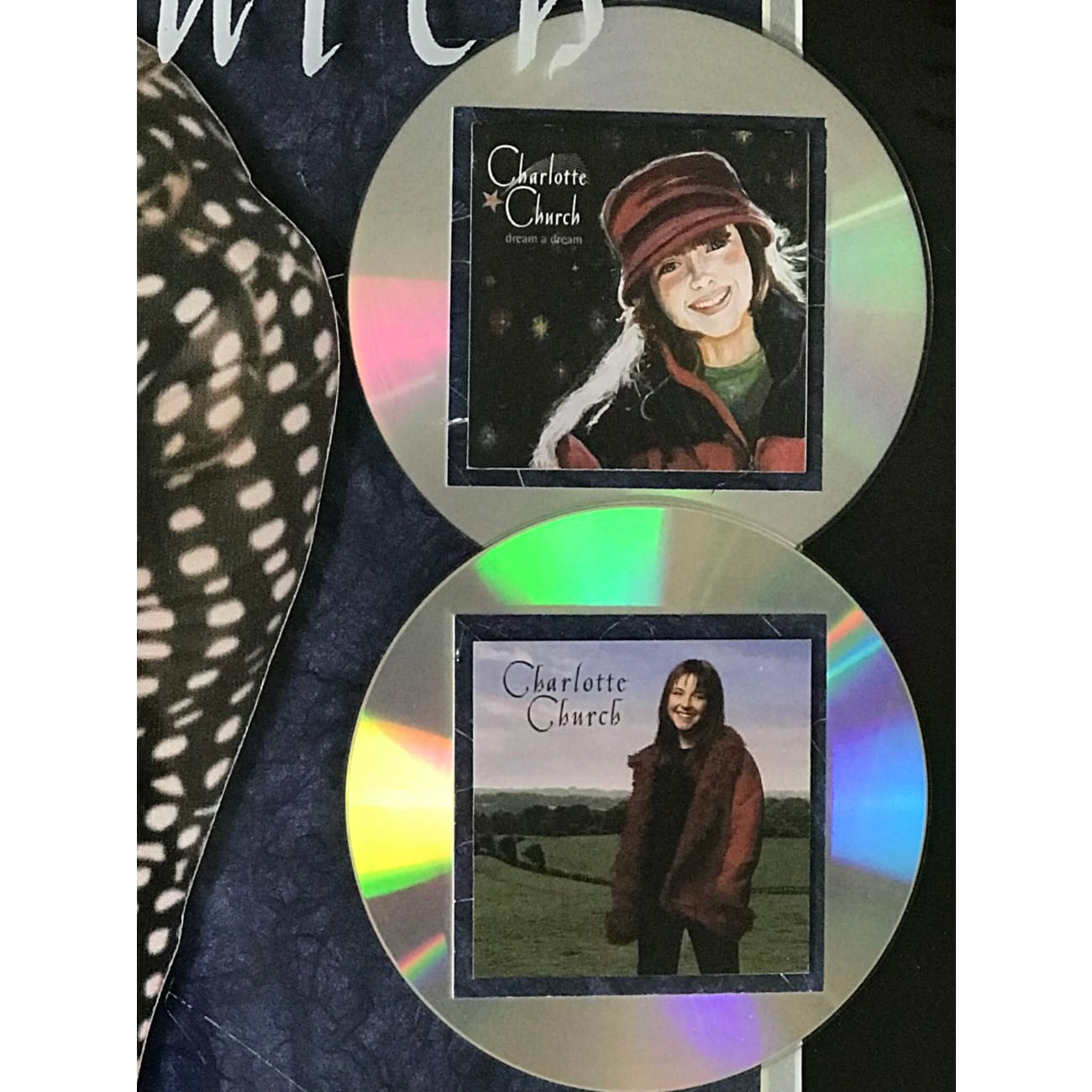 Charlotte Church Dream A Dream & Self Titled Combo RIAA Platinum Album Award - New & Sealed Collectible Music Memorabilia - Perfect for Fans, Collectors, and Music Enthusiasts Display