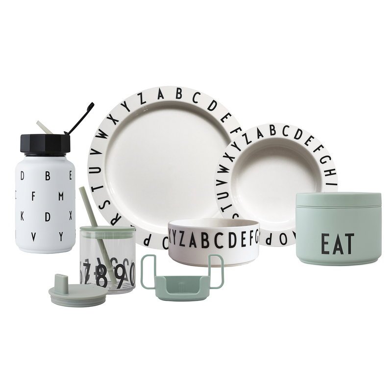 DESIGN LETTERS Premium Kids Eat & Learn Gift Box Set - Fun Educational Tableware for Toddlers Mealtime & Learning Activities